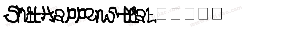 Shit Happens trial字体转换